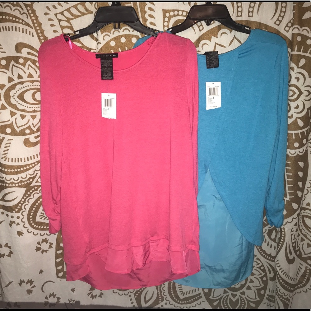 NWT 3/4 Length Sleeve Hi-Lo Bundle